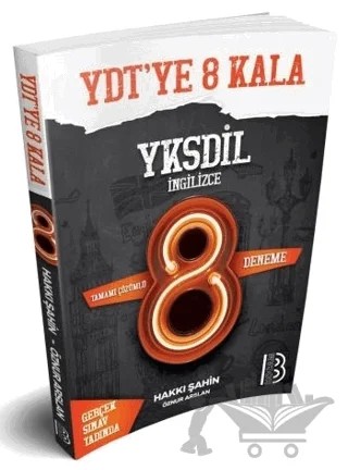 Tamamı Çözümlü YDT-YKSDİL 8 Deneme – Kolektif – Benim Hocam Yayınları kitap kapağı