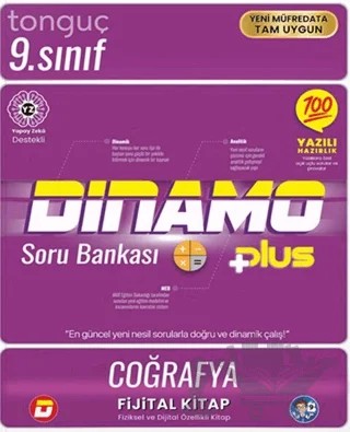 9. Sınıf Dinamo Coğrafya Soru Bankası – Kolektif – Tonguç Akademi kitap kapağı