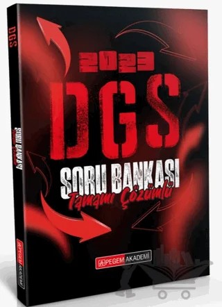 2023 DGS Tamamı Çözümlü Soru Bankası – Kolektif – Pegem Akademi Yayıncılık kitap kapağı