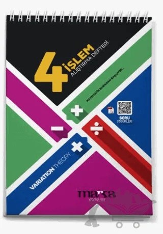 2025 Tüm ÖSYM ve MEB Sınavları için 4 işlem Matematik Alıştırma Defteri – Kolektif – Marka Yayınları kitap kapağı