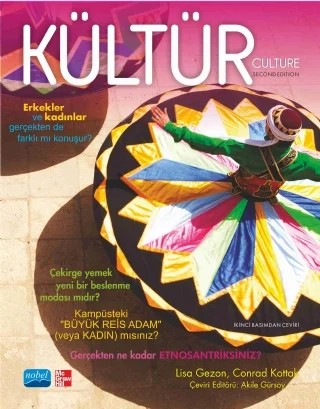 KÜLTÜR - Antropolojiye Giriş - Culture – Lisa Gezon, Conrad Kottak, McGraw-Hill – Nobel Akademik Yayıncılık kitap kapağı