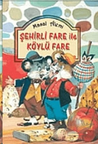 Şehirli Fare ile Köylü Fare – Kolektif – Damla Yayınevi kitap kapağı