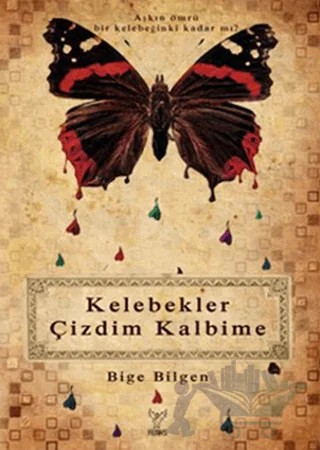 Kelebekler Çizdim Kalbime – Bige Bilgen – Feniks Yayınları kitap kapağı