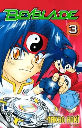 Beyblade Cilt 3 – Takao Aoki – Komikşeyler Yayıncılık kitap kapağı