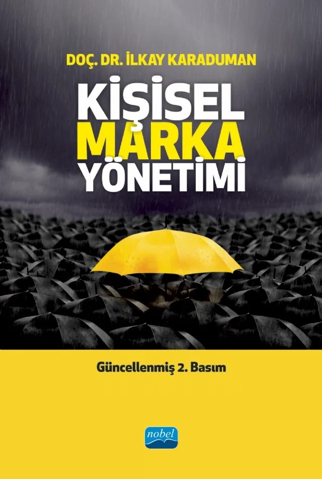 Kişisel Marka Yönetimi – İlkay Karaduman – Nobel Akademik Yayıncılık kitap kapağı