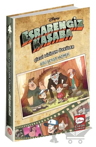 Disney Esrarengiz Kasaba Çizgi Diziden Öyküler Gizli Şeyler Hazinesi – Kolektif – Beta Kids kitap kapağı