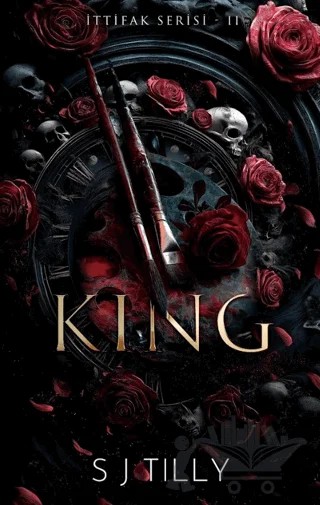 King - İttifak Serisi 2. Kitap – S. J. Tilly – Martı Yayınları kitap kapağı
