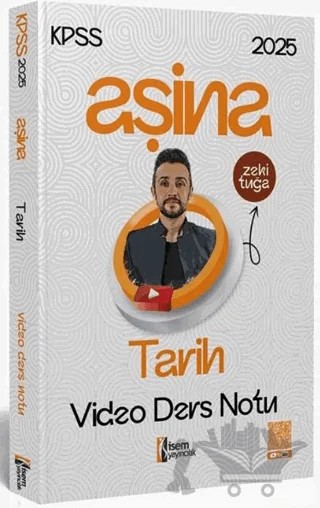2025 KPSS Aşina Tarih Video Ders Notu – Zeki Tuğa – İSEM Yayıncılık kitap kapağı