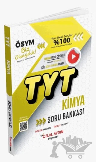 YKS TYT Kimya Soru Bankası – Kolektif – Celal Aydın Yayınları kitap kapağı