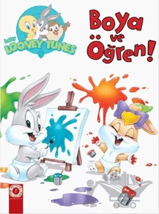 Baby Looney Tunes - Boya ve Öğren! – Kolektif – Artemis Yayınları kitap kapağı