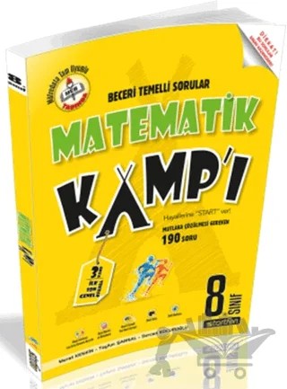 8. Sınıf Matematik Kampı – Kolektif – Startfen Yayınları kitap kapağı