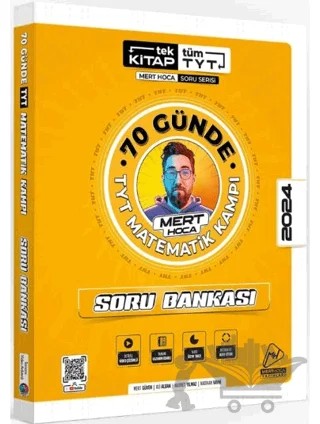 2024 TYT 70 Günde Matematik Soru Bankası Mert Hoca KR Akademi Yayınları – Mert Güven – Mert Hoca Yayınları kitap kapağı