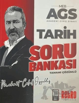 MEB-AGS Tarih Soru Bankası Çözümlü – Mehmet Celal Özyıldız – Retro Yayıncılık kitap kapağı
