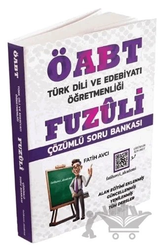 ÖABT Türk Dili ve Edebiyatı Öğretmenliği Fuzuli Soru Bankası Çözümlü – Fatih Avcı – Fatih Avcı kitap kapağı