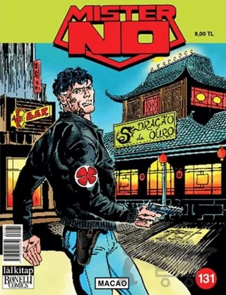 Mister No Sayı: 131 - Macao – Lal Kitap kitap kapağı