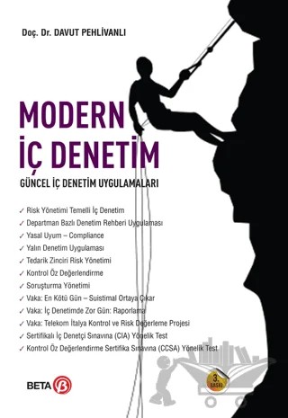 Modern İç Denetim – Davut Pehlivanlı – Beta Yayınevi kitap kapağı