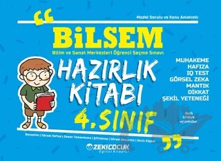 4. Sınıf Bilsem Hazırlık Kitabı – Kolektif – Zekiçocuk Eğitici Kitaplar kitap kapağı