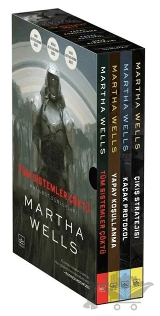 Katilbot Günlükleri Seti (4 Kitap Takım) – Martha Wells – İthaki Yayınları kitap kapağı