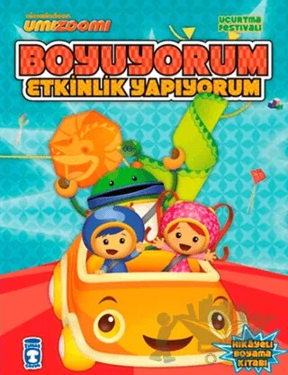 Boyuyorum Etkinlik Yapıyorum – Birsen Ekim Özen – Timaş Çocuk kitap kapağı