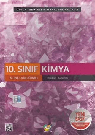 10. Sınıf Kimya Konu Anlatımlı – Kolektif – Fdd Yayınları kitap kapağı