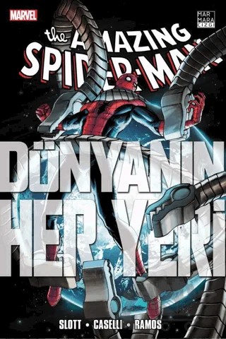Amazing Spider-Man Cilt 29 - Dünyanın Her Yeri – Dan Slott – Marmara Çizgi kitap kapağı