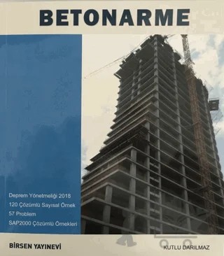 Betonarme – Kutlu Darılmaz – Birsen Yayınevi kitap kapağı