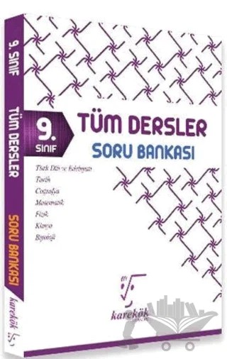 9. Sınıf Tüm Dersler Soru Bankası – Kolektif – Karekök Yayıncılık kitap kapağı