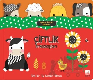 Uykusu Kaçan Minikler Çiftlik Arkadaşları – Elizabeth Cook – Uçan Fil Yayınları kitap kapağı
