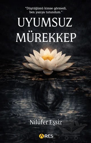Uyumsuz Mürekkep – Nilüfer Eşsiz – Ares Yayınları kitap kapağı