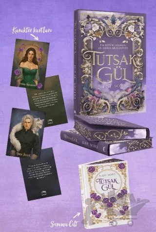 Tutsak Gül – Yan Boyamalı – Julie Soto – Yabancı Yayınları kitap kapağı