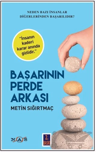 Başarının Perde Arkası – Metin Sığırtmaç – Nas Ajans Yayınları kitap kapağı