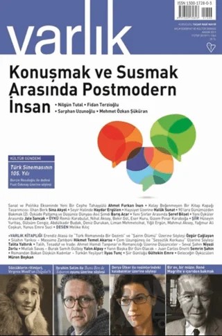 Varlık Edebiyat ve Kültür Dergisi Sayı: 1346 Kasım 2019 – Varlık Dergisi Yayınları kitap kapağı