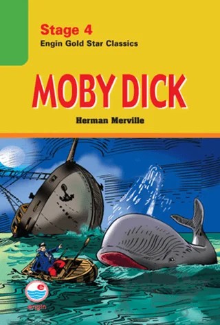 Moby Dick - Stage 4 – Herman Melvılle – Engin Yayınevi kitap kapağı