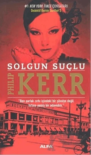 Solgun Suçlu – Philip Kerr – Alfa Yayınları kitap kapağı