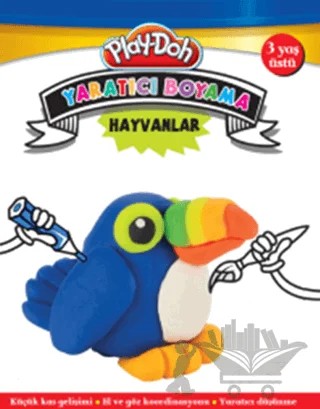 Play-Doh Yaratıcı Boyama - Hayvanlar – Kolektif – Doğan Egmont Yayıncılık kitap kapağı