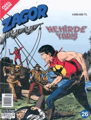 Nehirde Yarış - Zagor Özel Seri Sayı 26 – Lal Kitap kitap kapağı