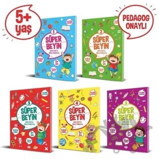 Süper Beyin Serisi (5+ Yaş) (5 Kitap Takım) – Kolektif – Dokuz Çocuk kitap kapağı