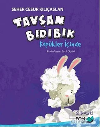 Tavşan Bıdıbık Köpükler İçinde – Seher Cesur Kılıçaslan – FOM Kitap kitap kapağı