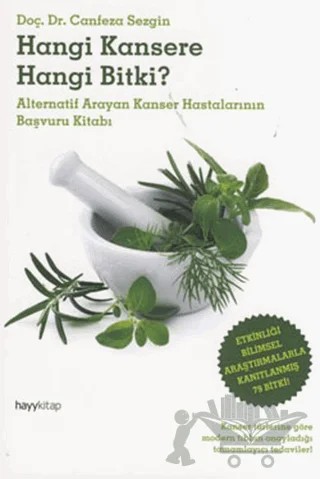 Hangi Kansere Hangi Bitki? – Canfeza Sezgin – Hayykitap kitap kapağı