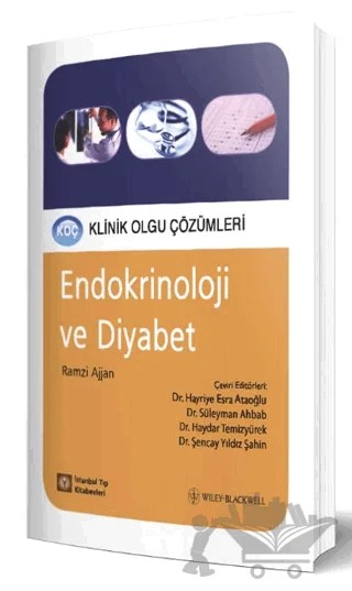 Klinik Olgu Çözümleri Endokrinoloji ve Diyabet – Ramzi Ajjan – İstanbul Tıp Kitabevi kitap kapağı