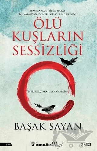 Ölü Kuşların Sessizliği – Başak Sayan – İnkılap Kitabevi kitap kapağı