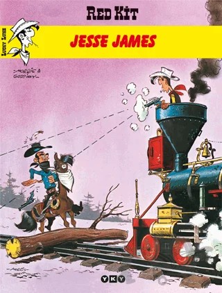Red Kit Sayı: 25 Jesse James – Goscinny – Yapı Kredi Yayınları kitap kapağı