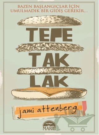 Tepetaklak – Jami Attenberg – Martı Yayınları kitap kapağı