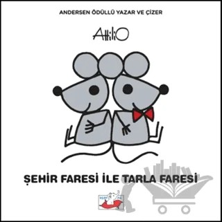 Şehir Faresi İle Tarla Faresi – Attilio Cassinelli – Uçan Fil Yayınları kitap kapağı