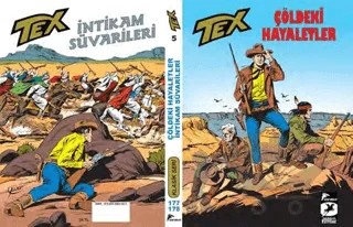 Tex Klasik Seri - 5 – Gianluigi Bonelli – Çizgi Düşler Yayınevi kitap kapağı