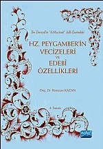Hz. Peygamber'in Vecizeleri ve Edebi Özellikleri – Ramazan KAZAN – Nobel Akademik Yayıncılık kitap kapağı