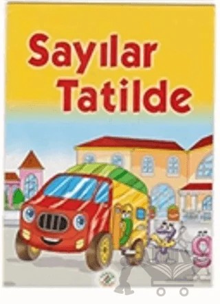Sayılar Tatilde – Binnur Tekinalp, Hülya Karahoda – Ferfir Yayıncılık kitap kapağı
