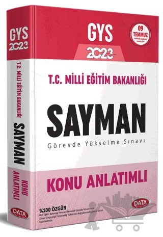 T.C. Milli Eğitim Bakanlığı Sayman GYS Konu Anlatımlı – Kolektif – Data Yayınları kitap kapağı