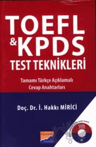 Toefl & Kpds Test Teknikleri – İ. Hakkı Mirici – Siyasal Kitabevi kitap kapağı