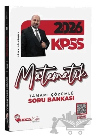 2026 KPSS Matematik Soru Bankası Çözümlü – Güven Göllüoğlu – Hoca Kafası Yayınları kitap kapağı